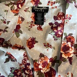 Wrangler retro cover up.